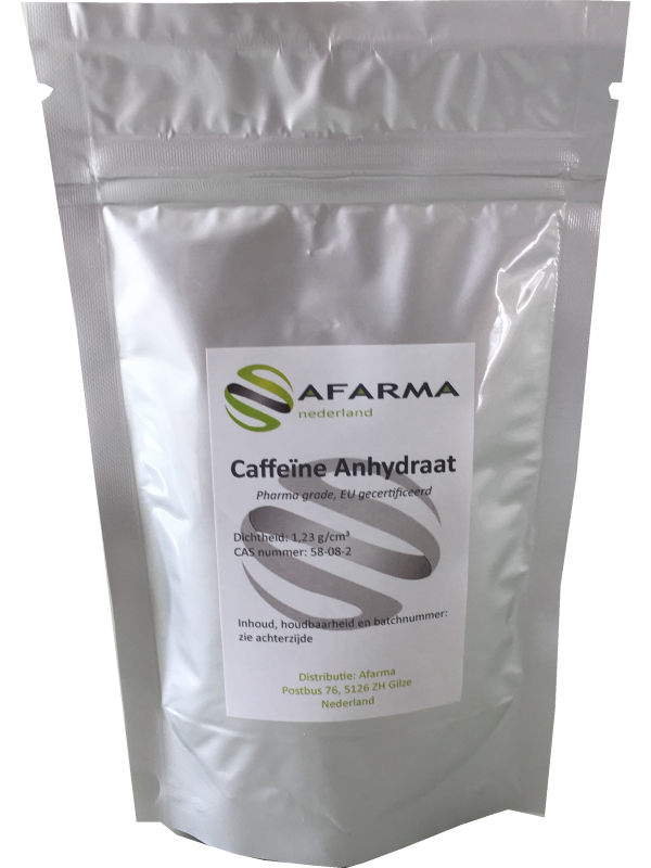 cafeïne 30 grams verpakking
