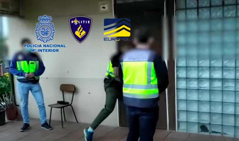 Screenshot policia Youtube