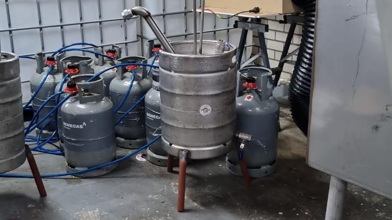 Durgslab in Holsloot