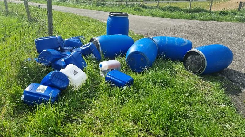 Dumping drugsafval in Goes leidt tot twee aanhoudingen