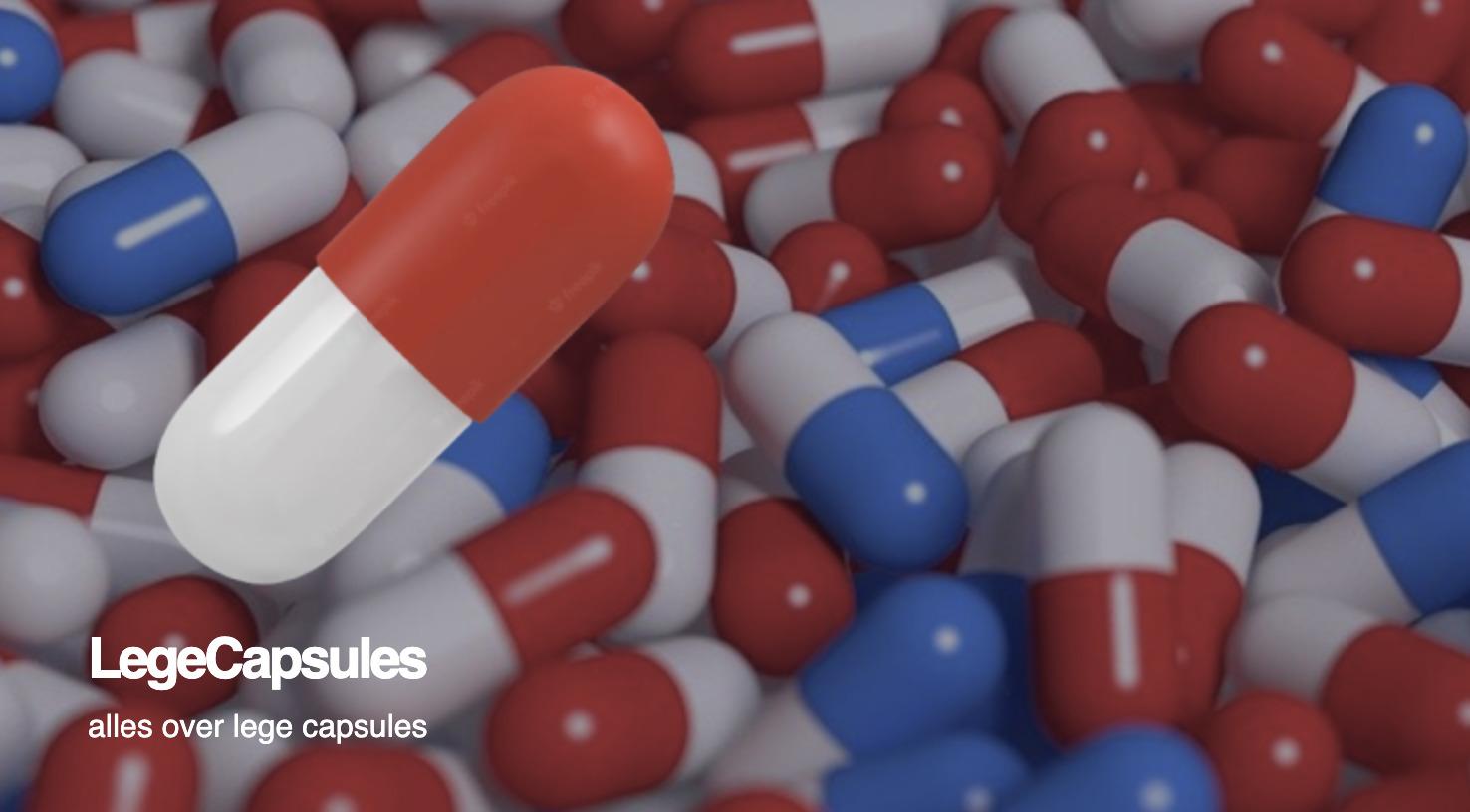 Opening legecapsules.nl