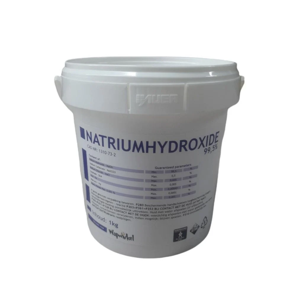 Natriumhydroxide blauw etiket