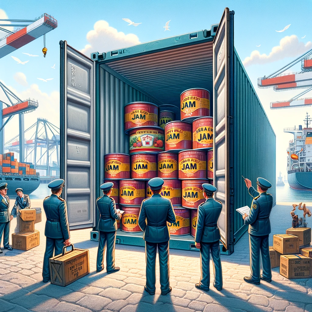 500 kilo coke in vaten met jam