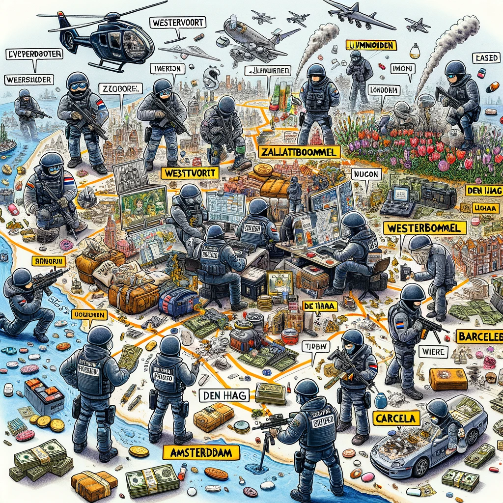 Miljoen euro cash bij drugsonderzoek