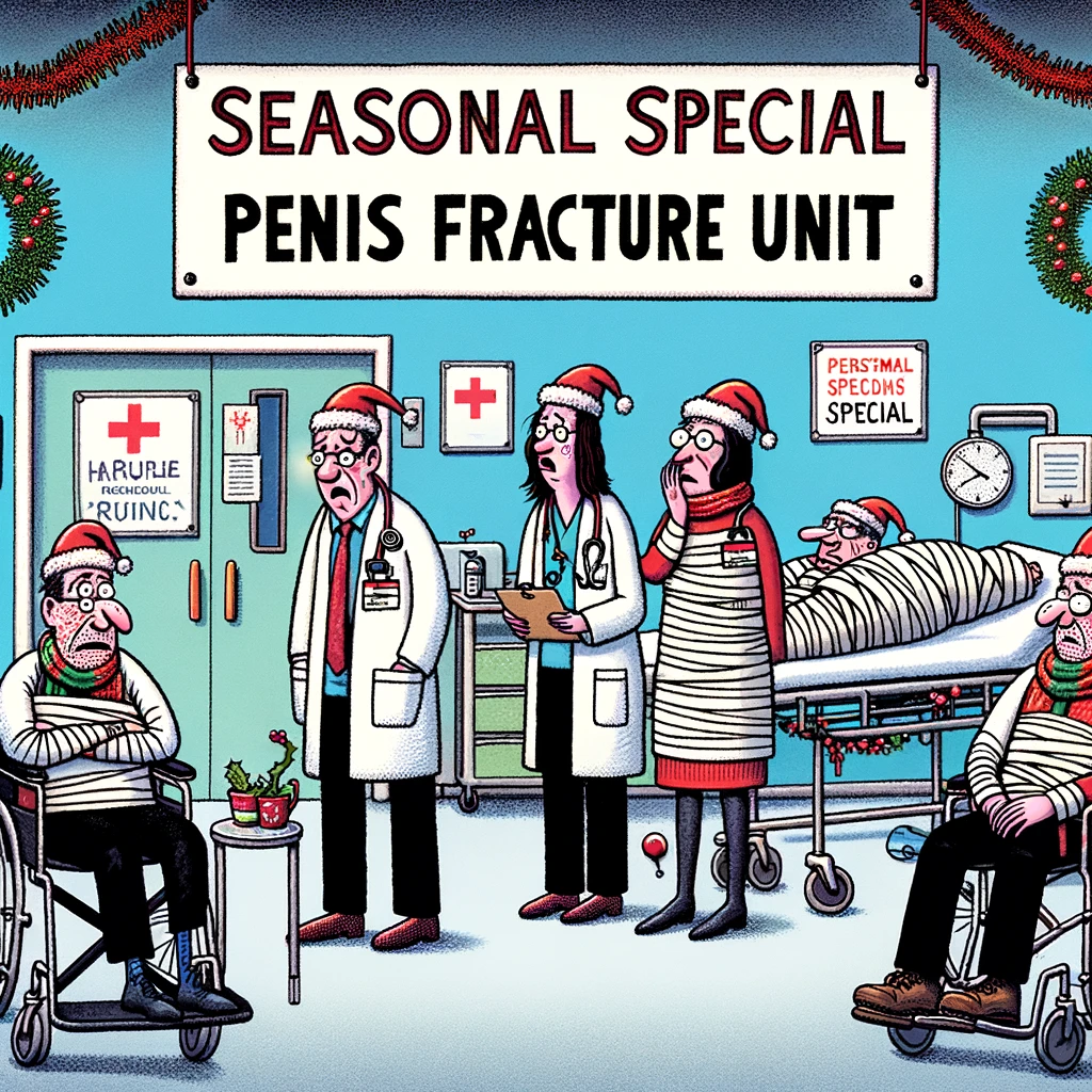 Penisbreuk tijdens de feestdagen