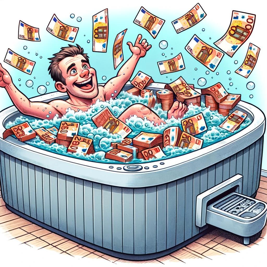 Zwemmen in 580.000 euro