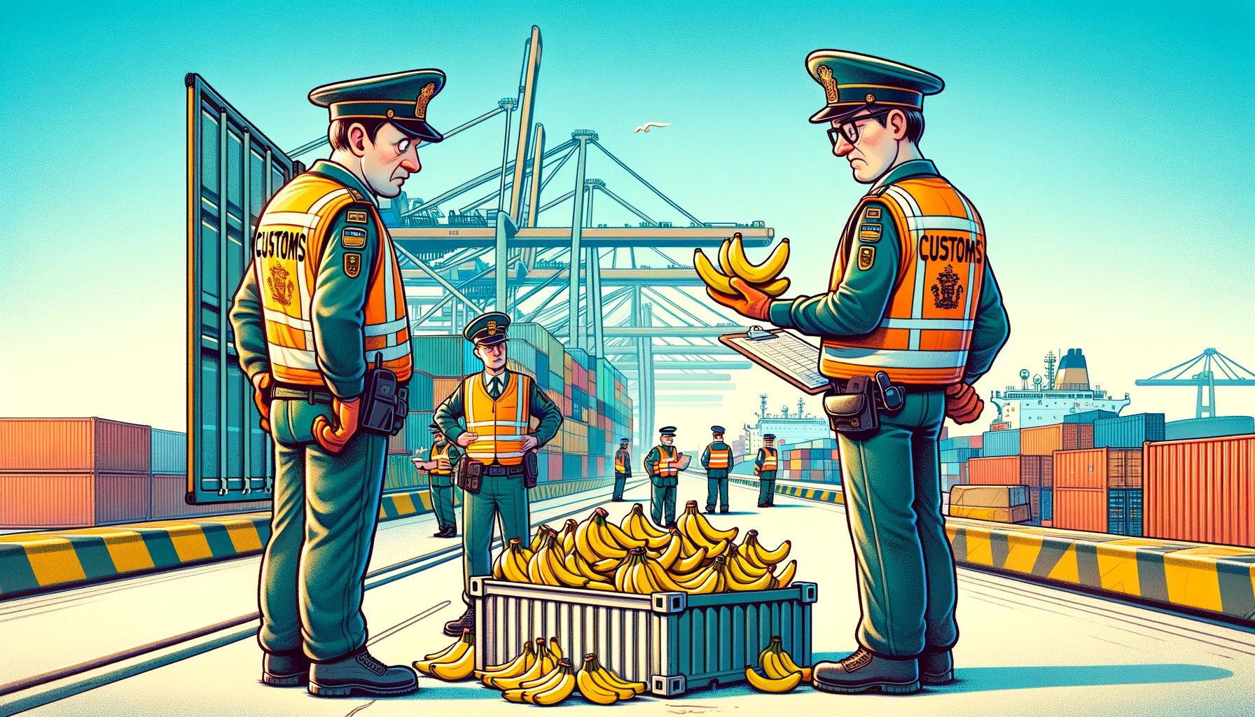 Bananen tussen de cocaïne uit Ecuador.