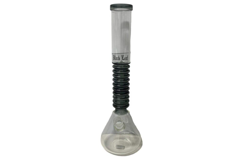 Bong Borosilicate Glass ringen 39cm Grijs