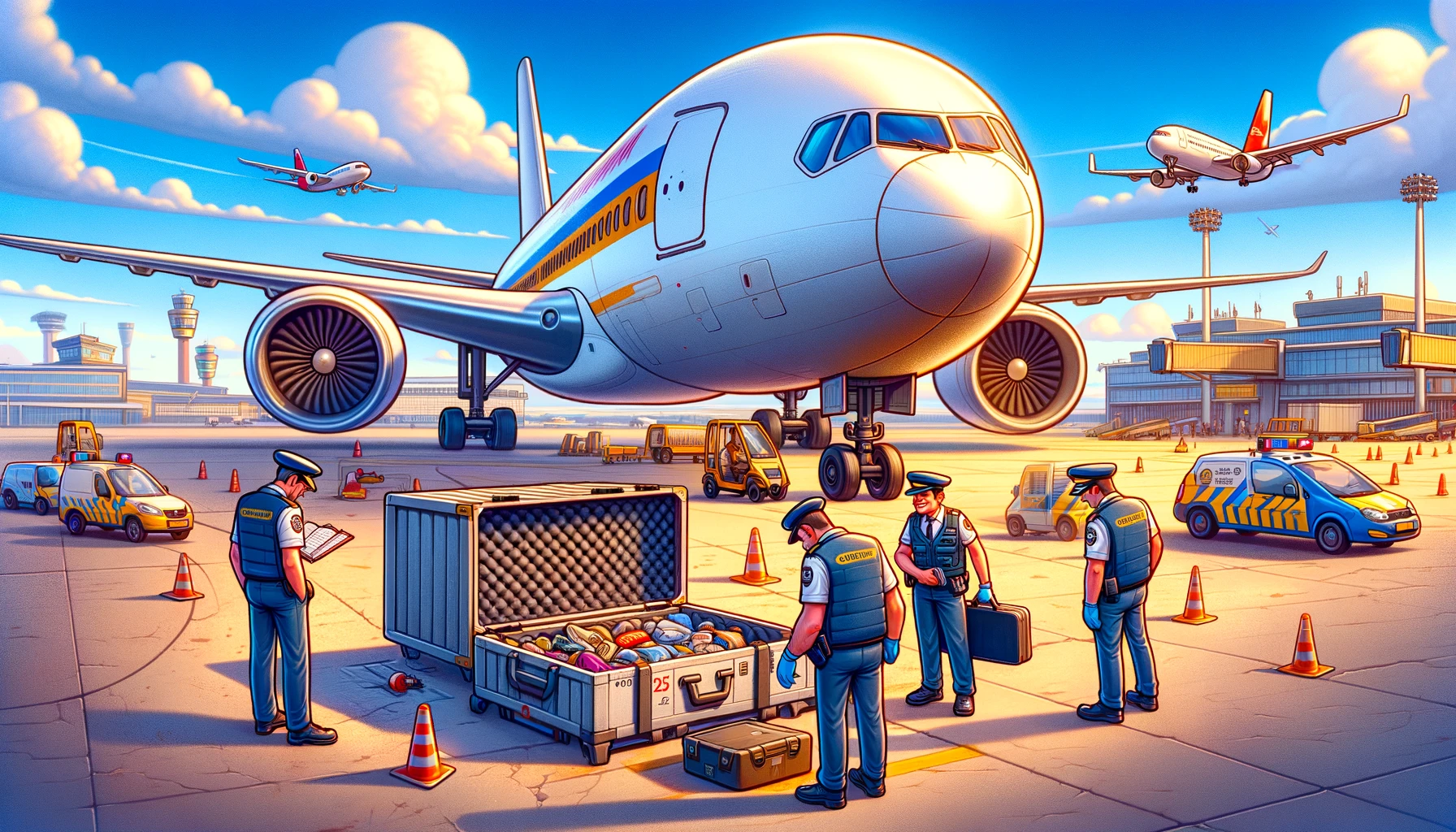 Bagagecontainer met 51 kilo