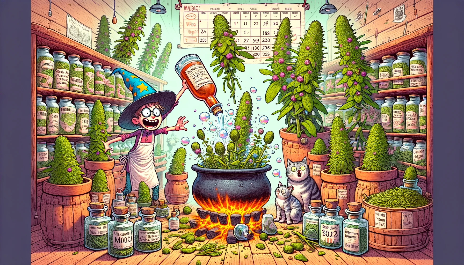 Tincturen, kruiden, extracten