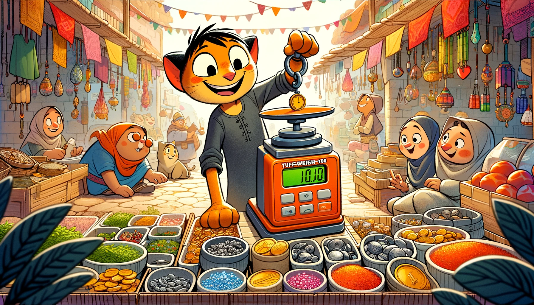 Tuff weigh weegschaaltje