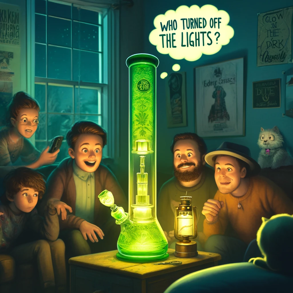 Bong Glow in the dark