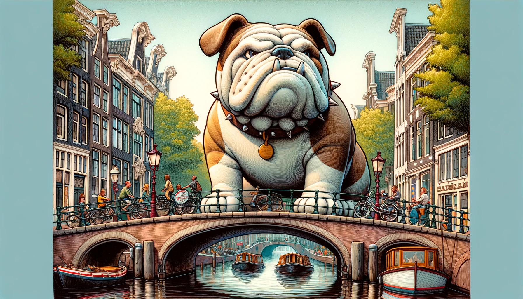 Bulldog lange vloei