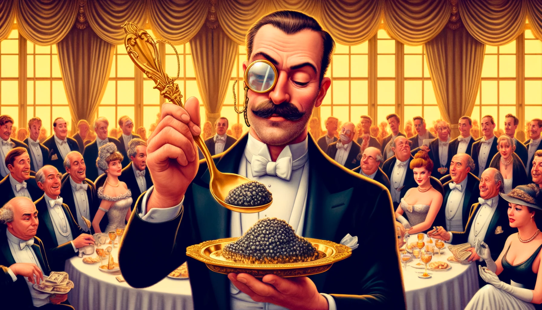 Snuiflepeltje goudkleurig deluxe