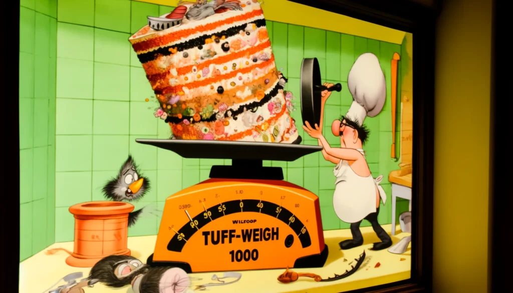 Tuff weigh weegschaaltje