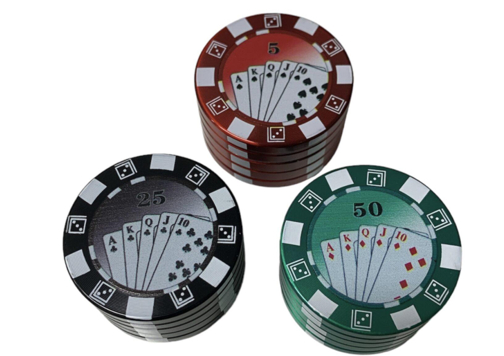Pokerchip grinder