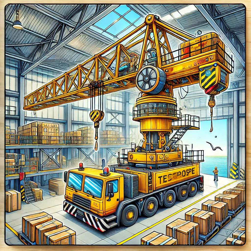 Telescoopkraan met drugs in Moerdijk