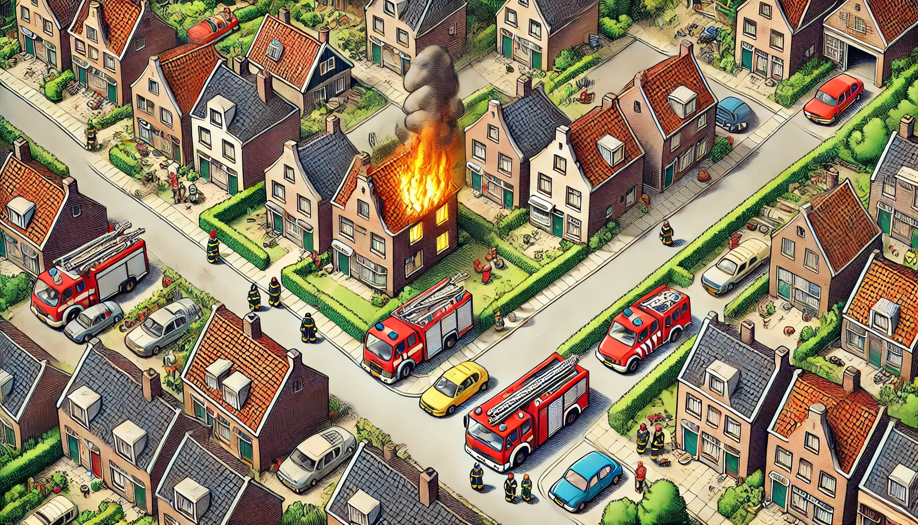 Drugslab in een woonwijk