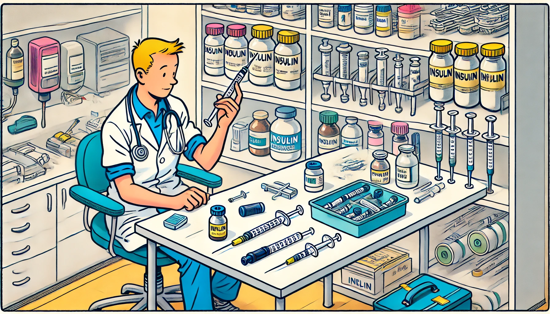 Insulinespuitjes bij Wapwinkel