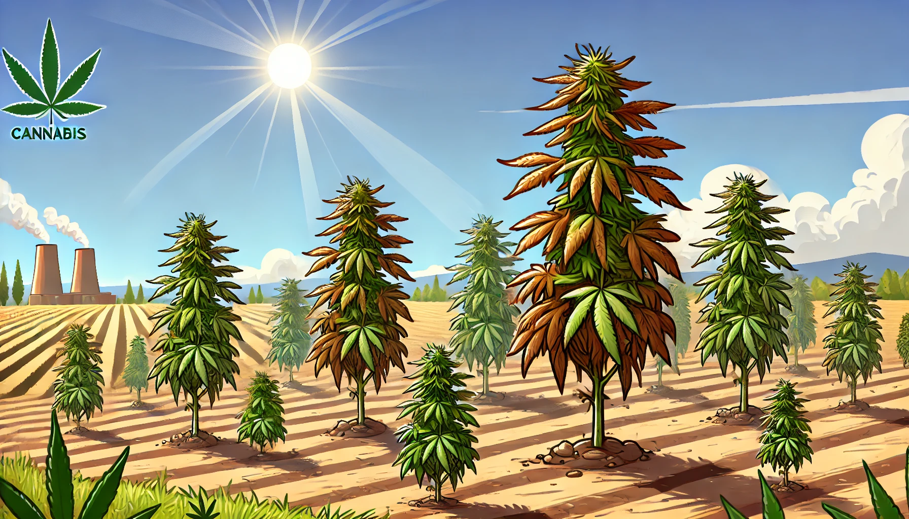 Kan wiet verbranden in de zon?