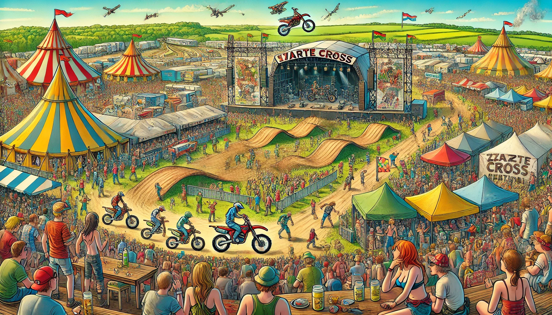 Zwarte croos festival