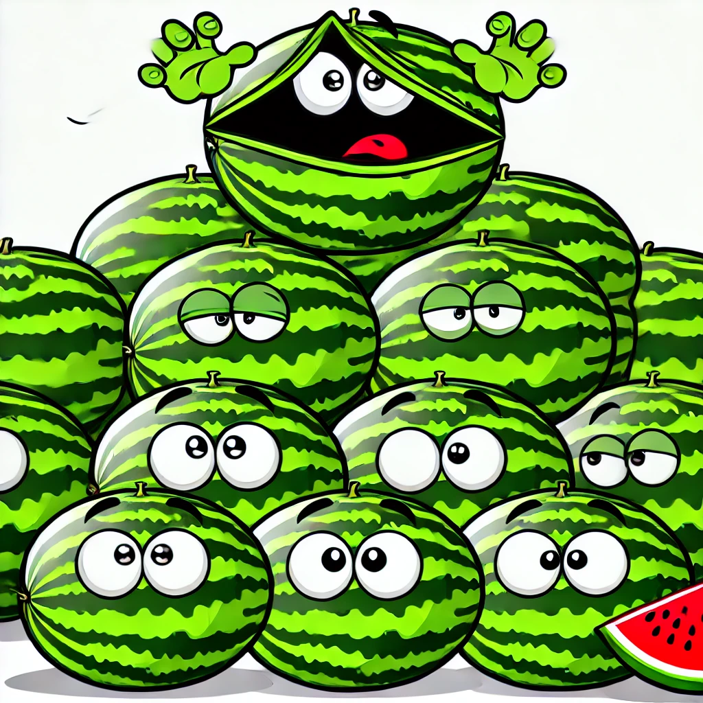 Meth in watermeloenen