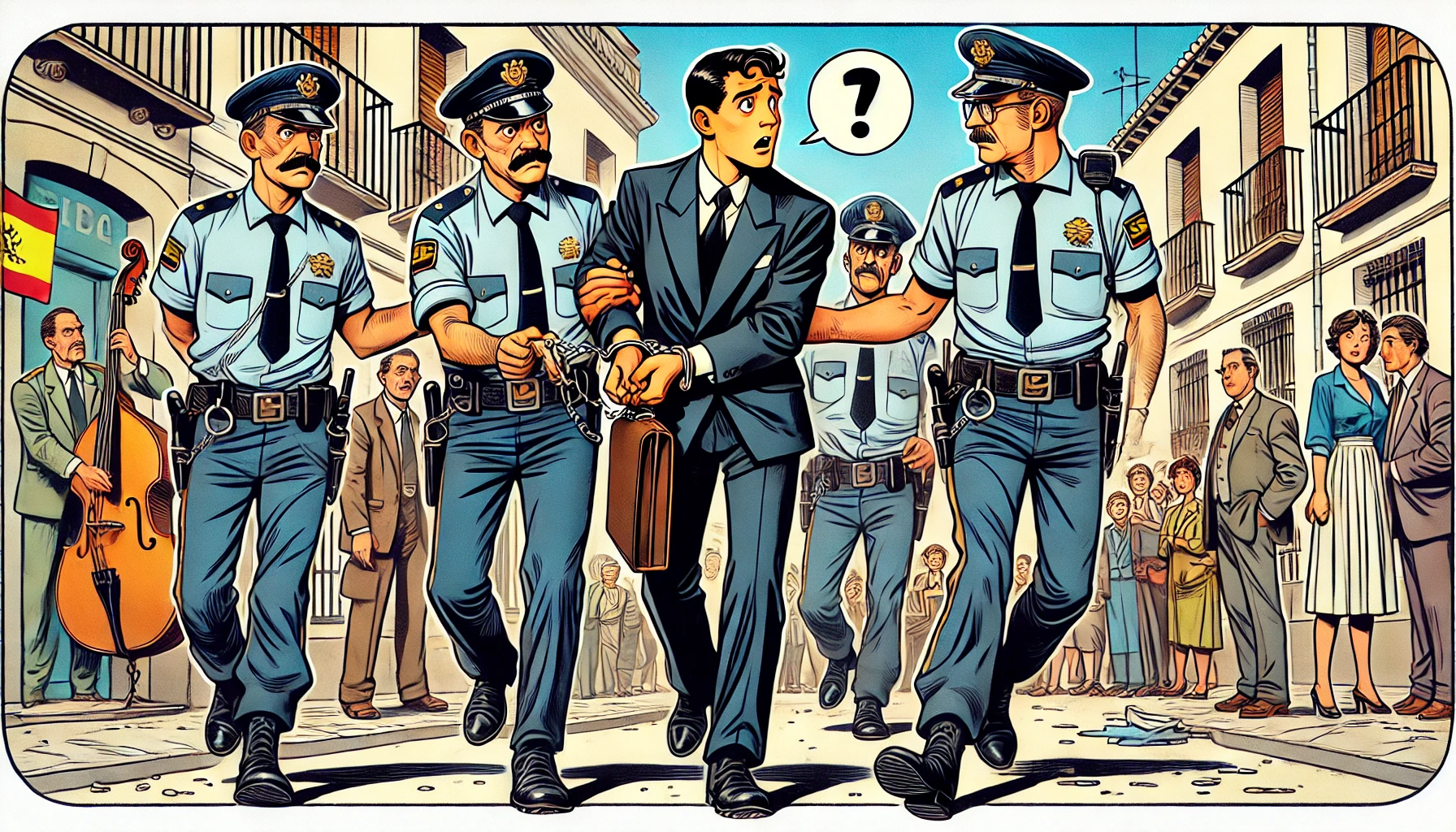 Notaris gepakt in Spanje