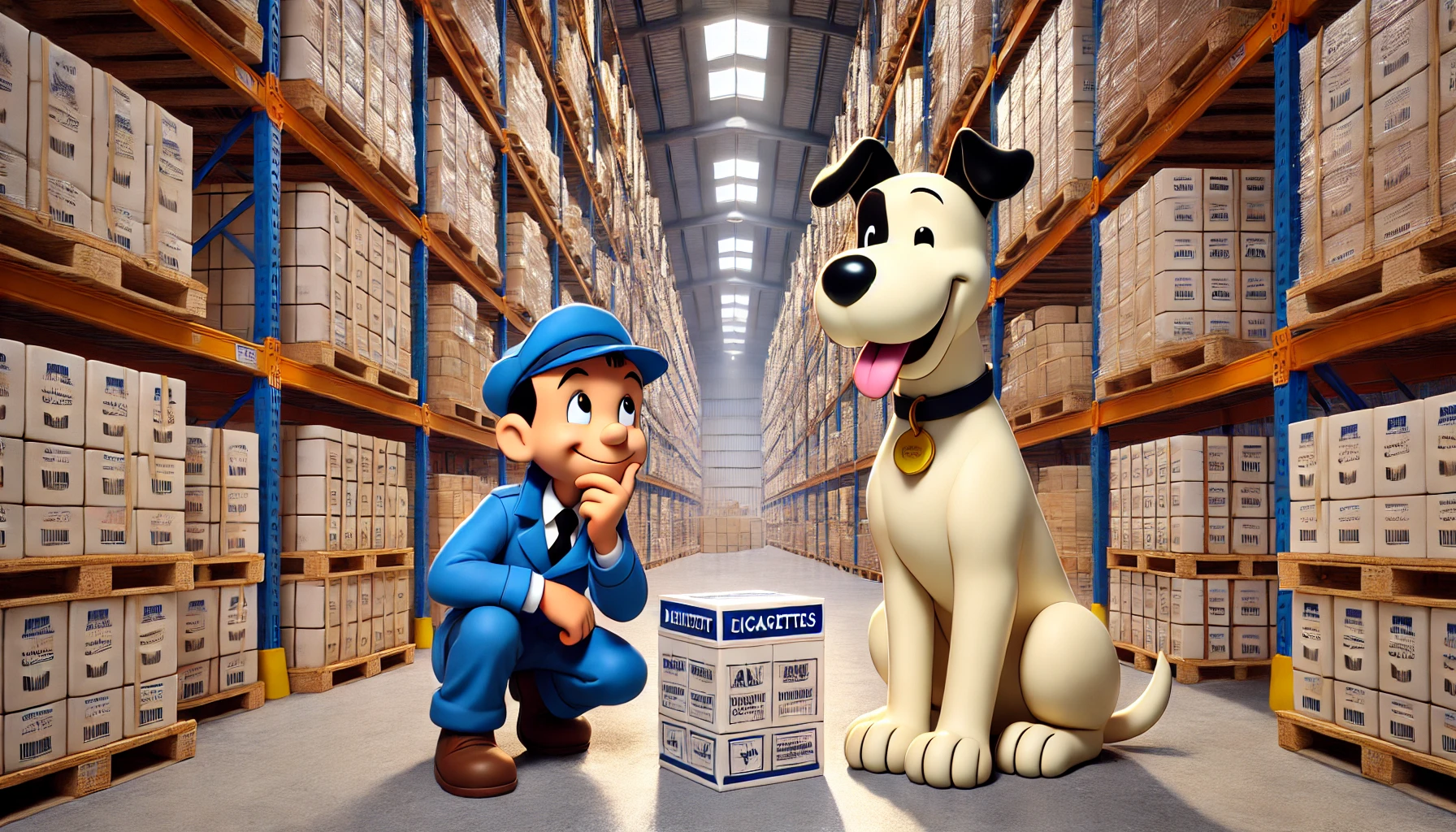 Speurhond sigaretten