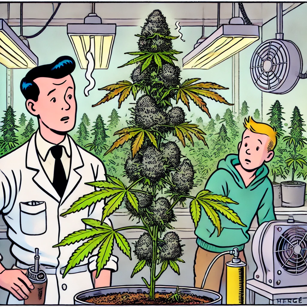 Toprot in je cannabisplanten