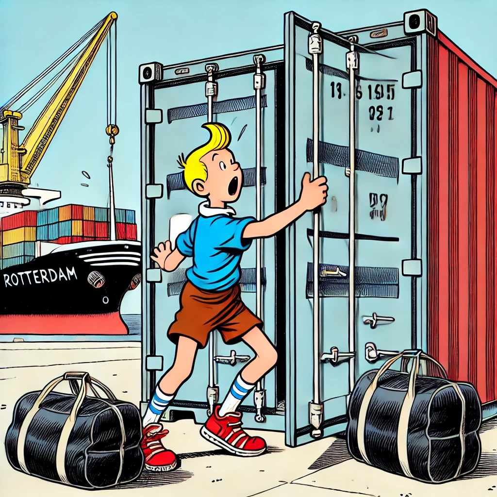 Uithaler van 16 gepakt