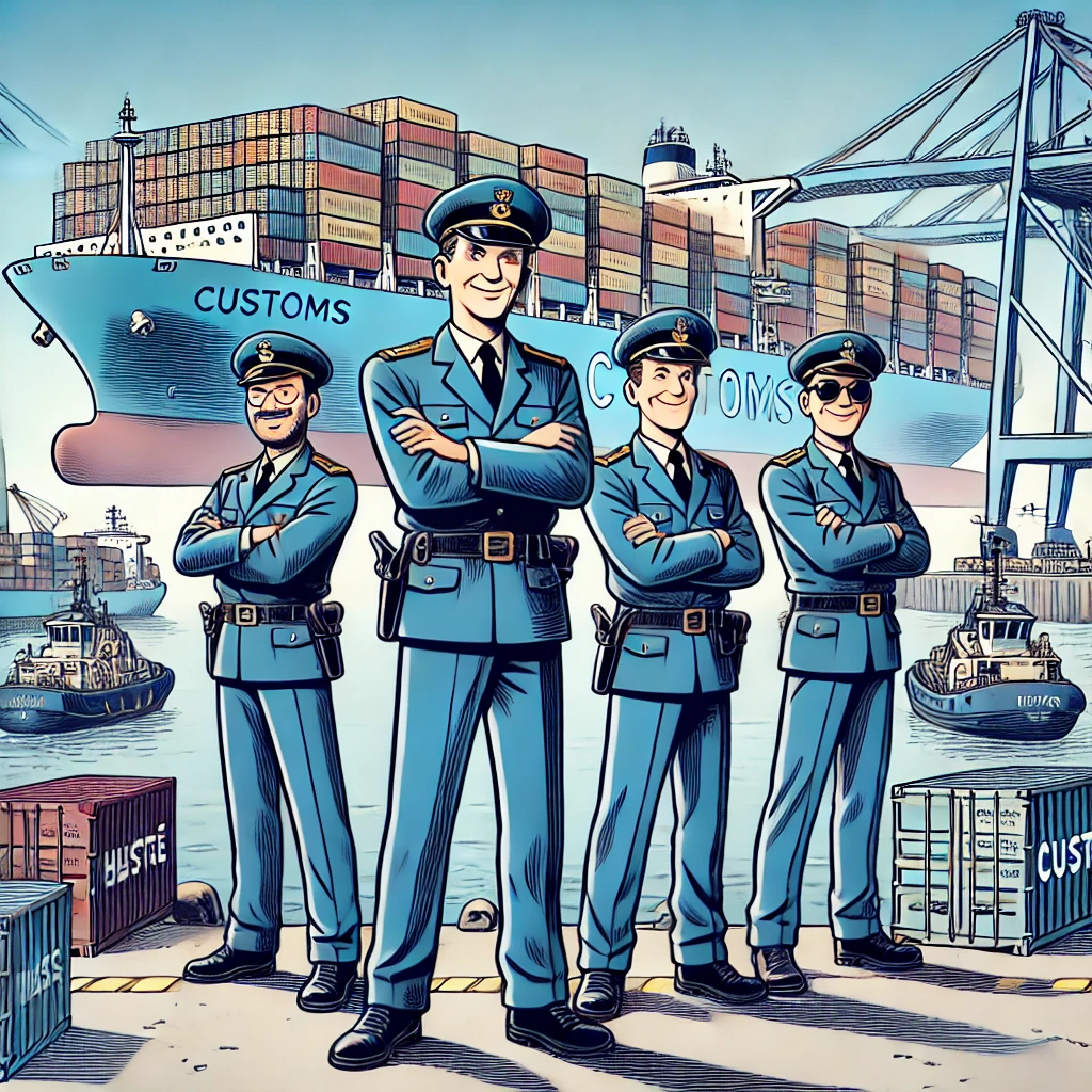 Vier zeecontainers met drugs