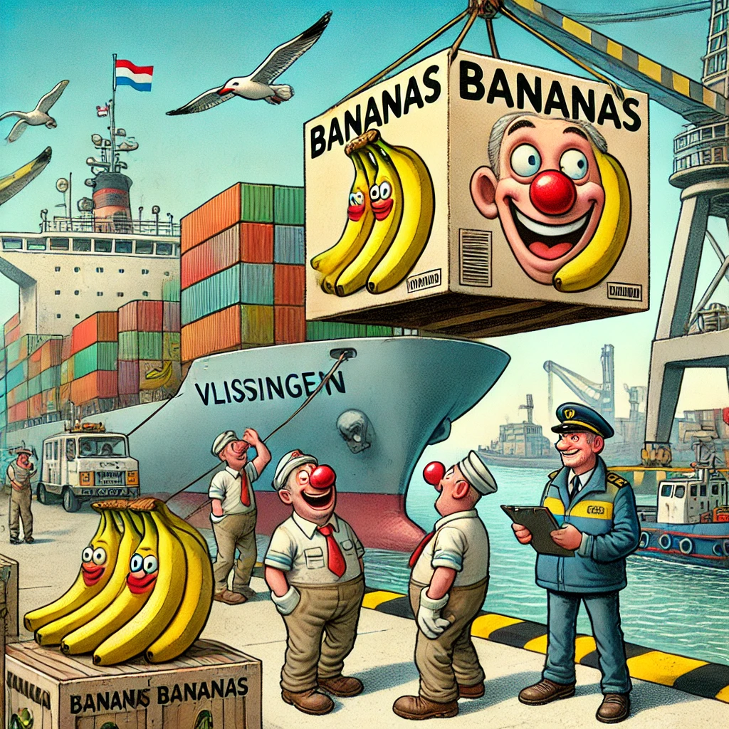 Bananen uit Vlissingen