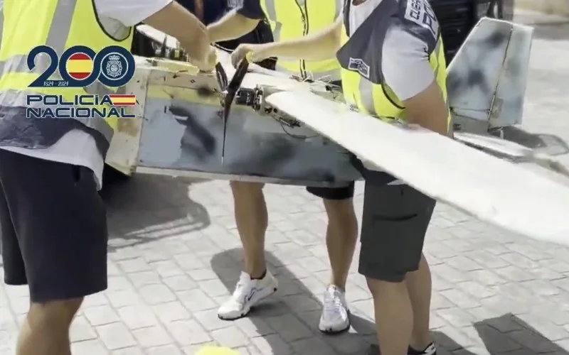 Drugsdrones in Spanje