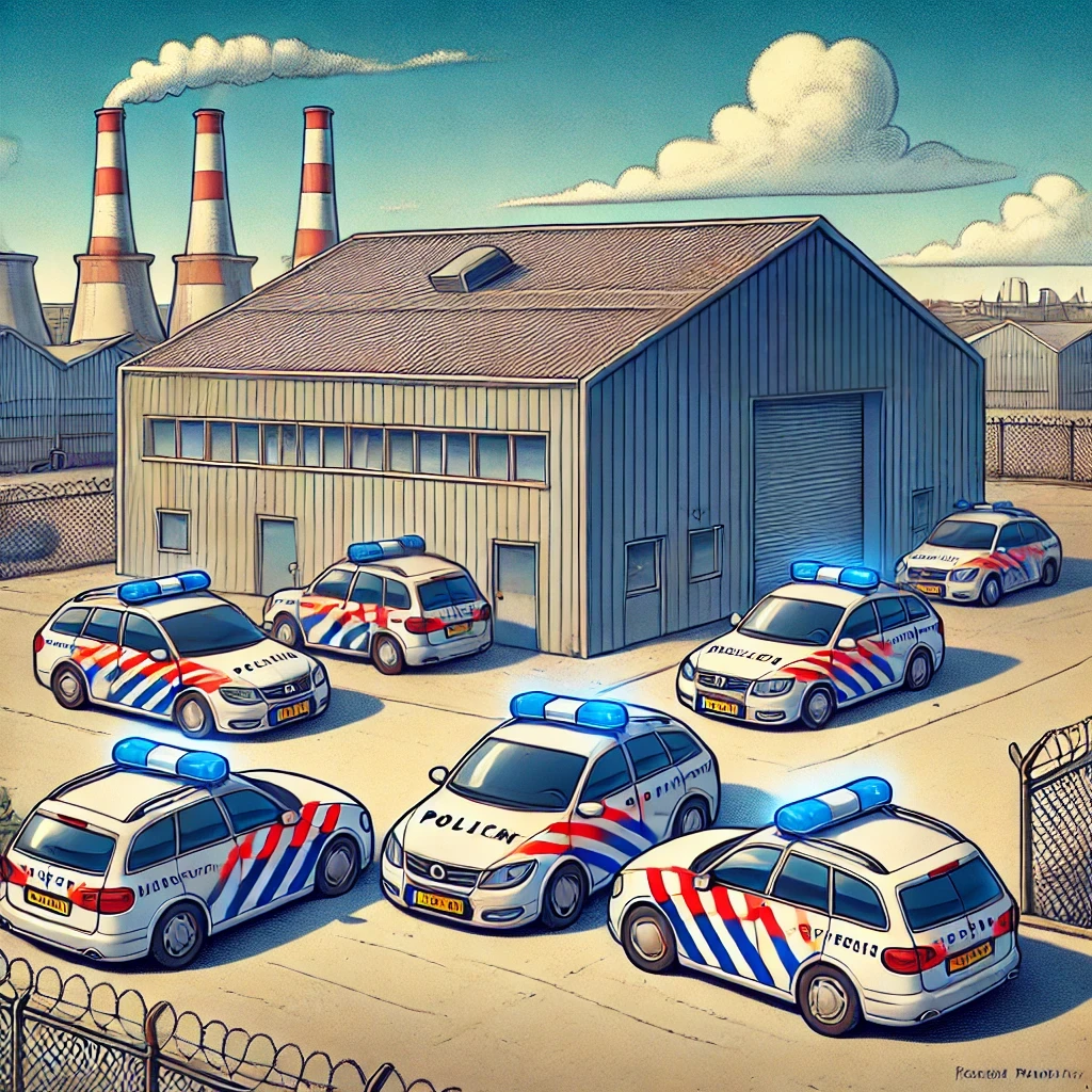 Drugs in loods aangetroffen