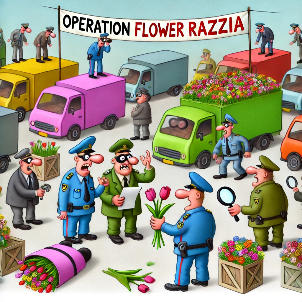 Lisse razzia sierbloemteelt