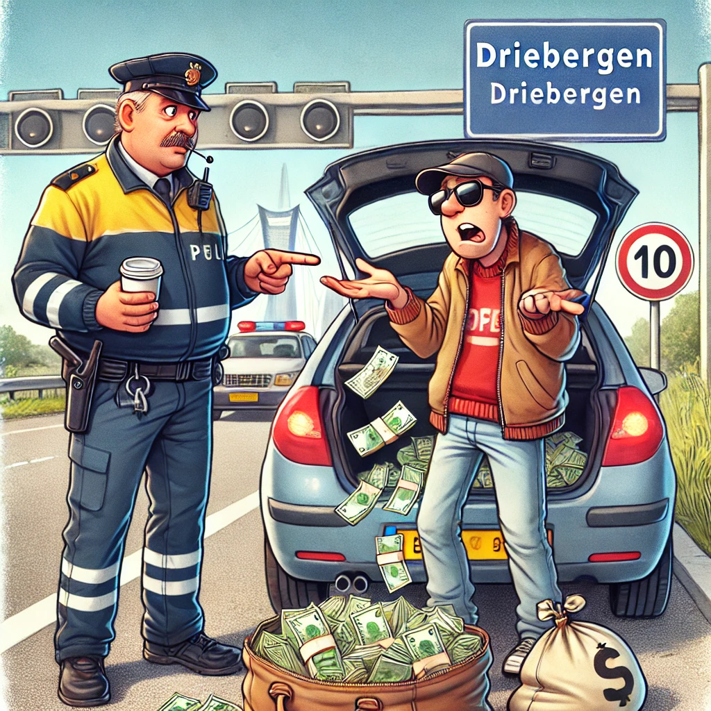 Politie treft veel cash aan