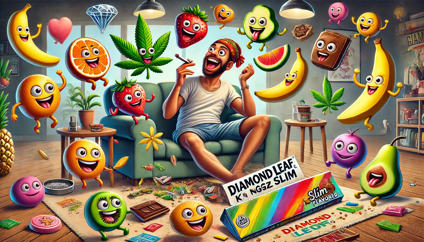 Diamond leaf smaakjesvloei