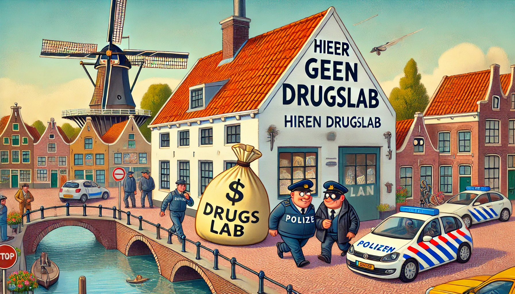 Hier zit geen drugslab