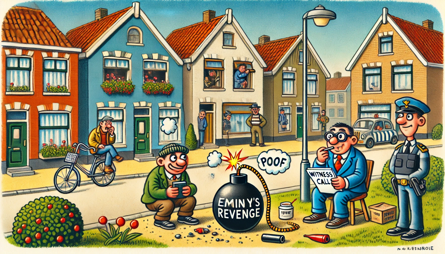 Explosies in Holtenbroek