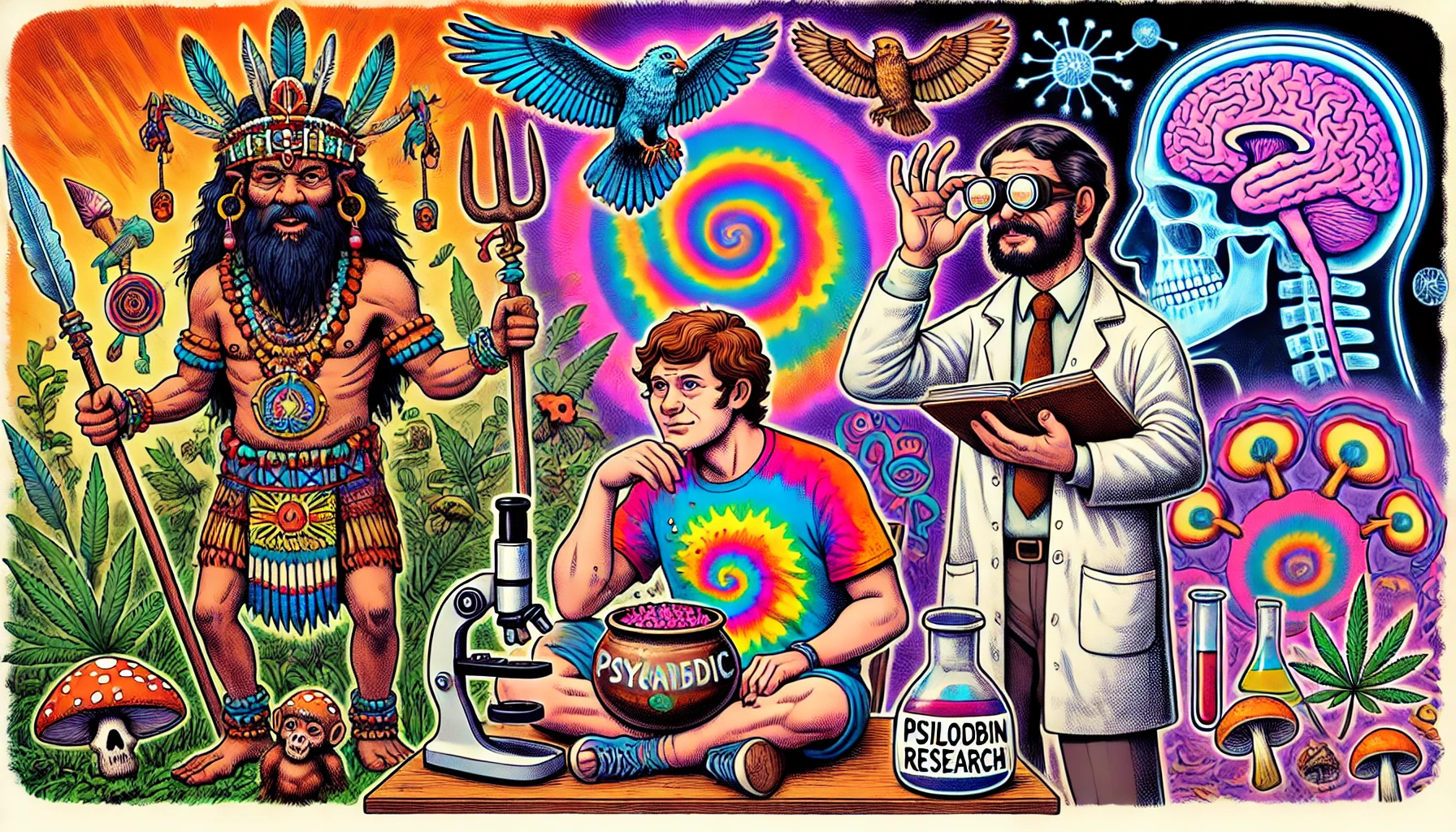 Geschiedenis van psychedelica