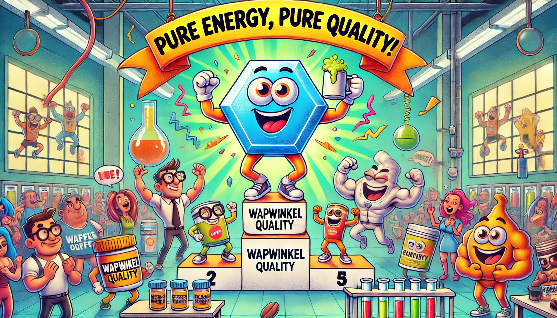 Wapwinkel cafeïne kwaliteit