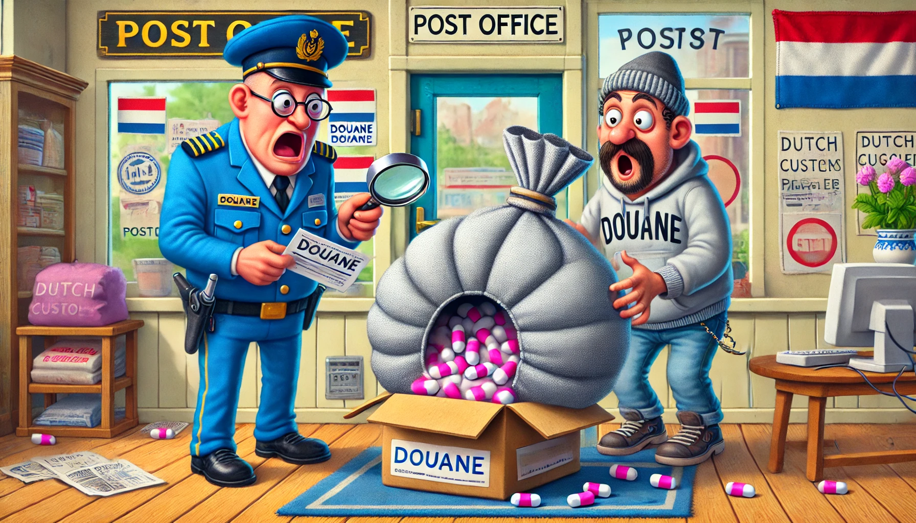 Drugs per post uit Delft