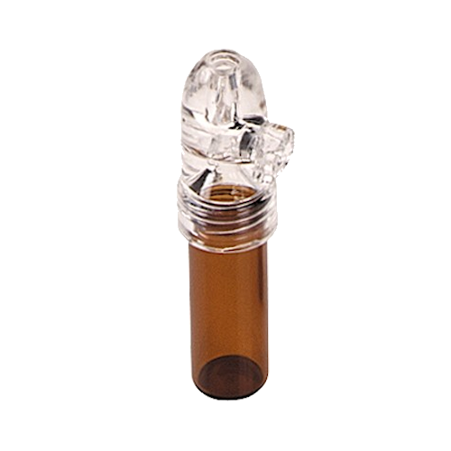 Bullet amberglas transparant groot