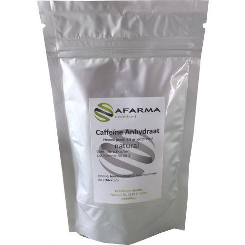 Caffeïne Anhydraat Pharma Grade Natural 30 gram