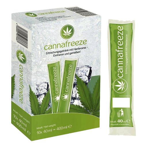 Cannafreeze cannabis ijsje, doos