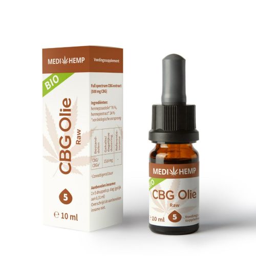 CBG Olie 5% – Bio 10 ml