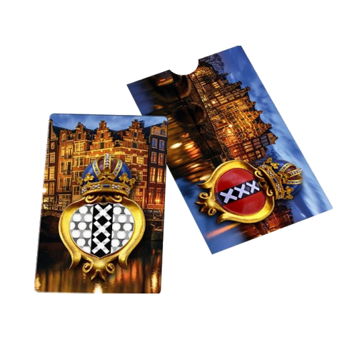 Creditcard grinder gracht Amsterdam