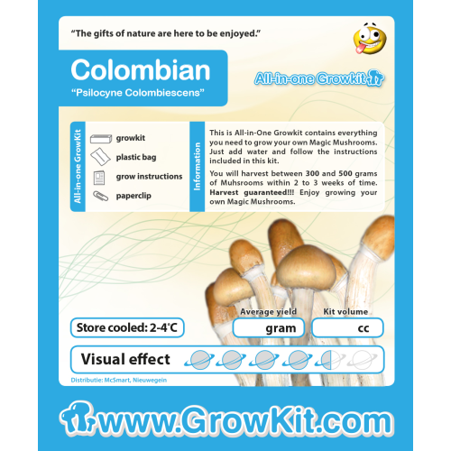Growkit all in one Colombian 1200 cc