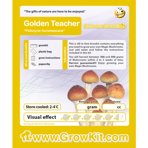Paddo Growkit Golden Teacher 