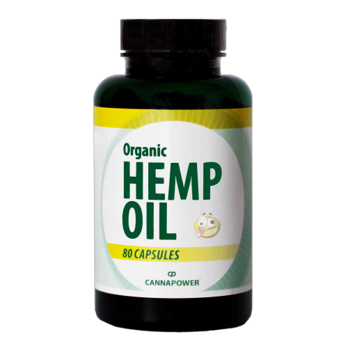 Hemp oil capsules